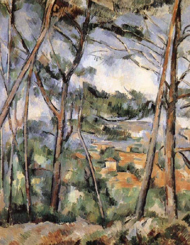 Paul Cezanne solitary river plain